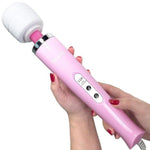 Lux Wand - Powerful Body Wand Massager with 10 Functions | Soft Head & Pliable Neck | Corded for Continuous Use | Perfect for Clit Stimulation & Intense Climaxes | No Batteries or Charging Required