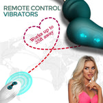 G-Spot & Clitoral Vibrator with Heating & Mini Vibrating Ball – Waterproof Massager