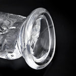 Large Double-Ended Realistic Dildo with Suction Cup for G-Spot & Anal Stimulation