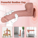 8.9" Thrusting Dildo Vibrator – App-Controlled G-Spot Toy with 9 Vibration Modes