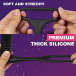 Thrusting Anal Vibrator with 3x10 Vibrations, Telescopic Prostate Massager
