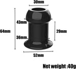 Hollow Anal Plug Douche & Dilator Set for Men and Women – Prostate Massager