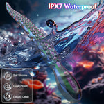 Vibrating Silicone Monster Dildo - 9 Modes, LED Octopus Tentacle G-Spot Toy