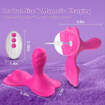 Sit & Ride Vibrator – APP-Controlled Clitoral, G-Spot & Anal Stimulator with 9 Modes
