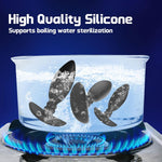 Silicone Anal Trainer Set with Weighted Core – 3-Piece Butt Plug Set for All Levels