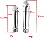 Aluminum Enema Shower Cleaner & Colon Irrigator System with Butt Plug (L)