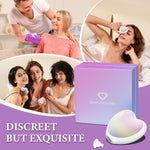 Heart-Shaped Clitoral & Nipple Sucking Vibrator – 9 Modes, G-Spot Massager