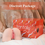 5.5LB Realistic Male Sex Doll, Mini Butt Stroker with Tight Vaginal & Anal Entries