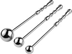 Stainless Steel Massage Wand – Handheld Metal Dildo & Anal Probe for Pleasure