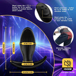 Remote Control Vibrating Butt Plug – 10 Modes, Prostate Massager & Anal Toy for Men