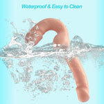 Flexible Double-Ended Dildo – Realistic Strapless Strap-On for Couples & Solo Play