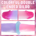 12" Dual-Ended Realistic Jelly Dildo – Soft, Lifelike Double-Sided Pleasure Toy
