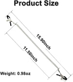 Adjustable Metal Nipple Clamps for Sensory Play – BDSM Bondage & Intimate Pleasure