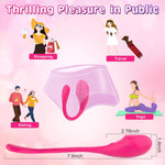 Wearable G-Spot Vibrator with App Control – Remote Panty Vibe for Women & Couples