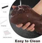 3-in-1 Male Masturbator with Bullet Vibration & Textured Mouth, Vagina & Anus