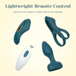 Remote-Controlled Couples Vibrator Kit – Cock Ring, Panty Vibrator & Butt Plug Set