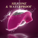 2-in-1 Vibrating & Licking G-Spot Massager – 10-Mode Clitoral & Nipple Stimulator