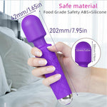 Rechargeable AV Wand Vibrator – Powerful Clitoral & G-Spot Massager, Waterproof