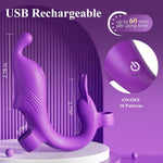Finger Vibrator for Couples β 10-Mode Clitoral & G-Spot Stimulator, Waterproof & Quiet