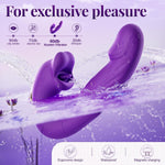 G-Spot Thrusting Vibrator with 7 Modes, Clitoral & Anal Stimulation Toy for Women