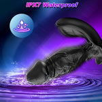 Remote-Controlled Prostate Massager – 10-Mode Vibrating Silicone Anal Plug for Men
