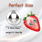 BDSM Nipple & Clitoral Clamps Set, Stainless Steel Sex Toys for Men & Women