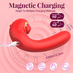 3-in-1 Thrusting Vibrator – APP-Controlled G-Spot & Clitoral Stimulator for Women