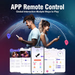 360° Rotating Prostate Massager – APP Control Vibrating Anal Plug with 9 Modes