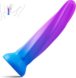 6" Silicone Dildo with Suction Cup, Soft G-Spot & Beginner Anal Dildo for Men/Women