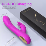 Thrusting G-Spot Rabbit Vibrator – Waterproof Silicone with 3×7 Vibration Modes