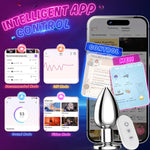 App-Controlled Vibrating Butt Plug | 10 Modes | Anal Beads Prostate Massager | Unisex