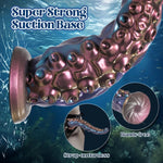 10.6" Tentacle Dildo with Suction Cup, Anal Plug for G-spot & U-spot Stimulation