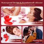 Rose Nipple & Clit Vibrator – 10 Vibration & Grabbing Modes for Sensory Pleasure