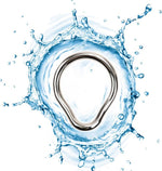 Stainless Steel Cock Ring for Lasting Erection, 7 Sizes for Men, 1.65 Inch