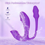 3-in-1 Wearable Vibrator & Anal Plug – App & Remote Control, G-Spot & Clit Stimulator
