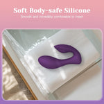 Clitoral & G-Spot Vibrator with 10 Vibration Modes, Remote Control for Couples.