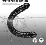 Luxe Double-Ended Jelly Dildo – Realistic, Flexible, Waterproof Toy for All