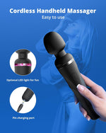 Bluetooth Wand Massager – Powerful Dual-Head Vibrator for Women, Men & Partner Play