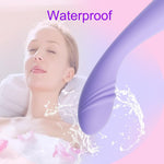 Rechargeable Waterproof Rabbit Vibrator – 10 Modes for G-Spot & Clitoral Stimulation