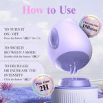 Rose Sucking Vibrator β 5 Suction Modes & 5 Intensities for Clitoral Stimulation