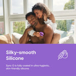Sync O Couples Vibrator | Remote Control G-Spot & Clitoral Stimulator | 10 Vibes