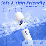 Dual-Sided Wand Massager – 9-Mode Male Vibrator & Couples' Sex Toy