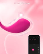 App-Controlled Remote Vibrator – G-Spot Egg Stimulator for Women & Couples Play