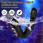 360° Prostate Massager with 10 Rotating & Vibrating Modes, Remote Control Anal Toy