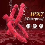 Double-Ended G-Spot Vibrator ā 10 Modes, Strapless Dildo for Couples & Pegging Play