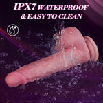 Ultra Fast Thrusting Dildo Vibrator – 8.5” G-Spot & Anal Vibrator with Remote