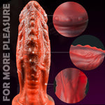 8.7" Vibrating Realistic Dildo, 8 Vibration Modes, Strong Suction Cup for G-Spot