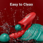 APP-Controlled Rose Vibrator β 9 Modes for Licking, Sucking & Finger Massage 2/2