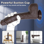 8.9” Thrusting Dildo with App Control, 9 Vibration & 3 Thrusting Modes, Suction Cup