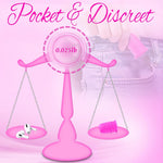 BDSM Nipple Sucker Set for Women, Silicone Nipple Stimulator Clamps (Purple)